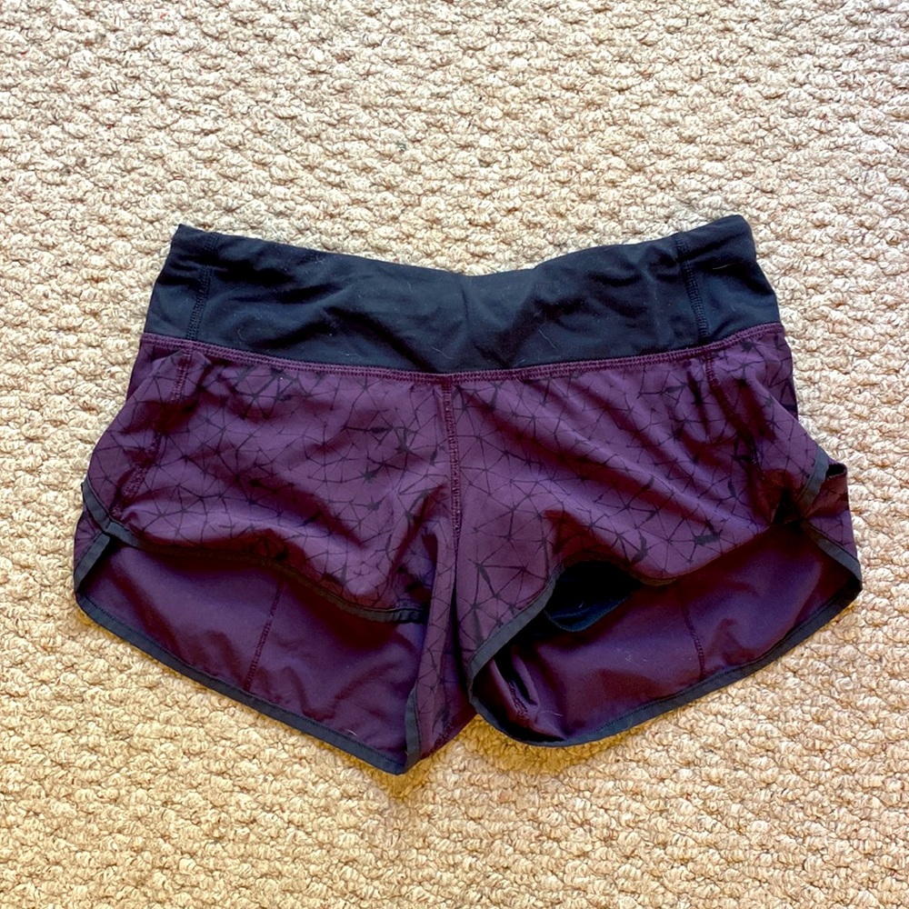 Speed shorts, purple, size 4